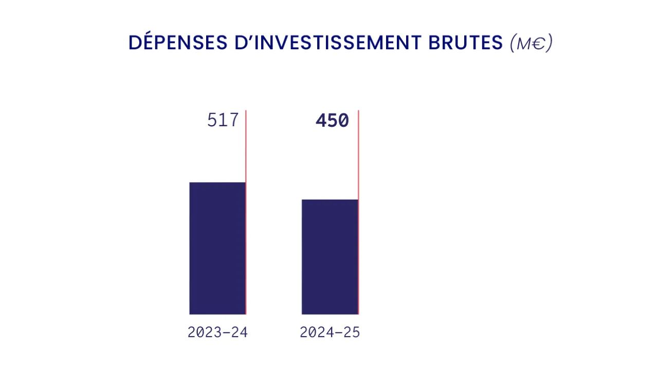Investor Gross Capex FR Infographic